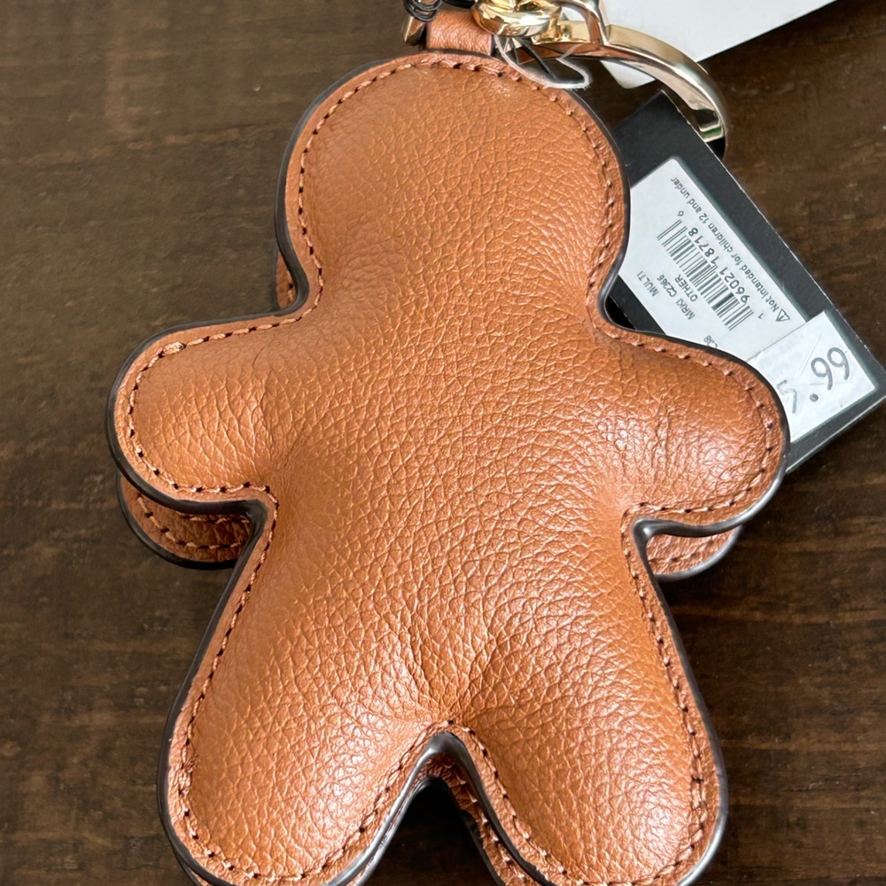 NWT - Kate Spade  Gingerbread Key Chain - Picture 7 of 9
